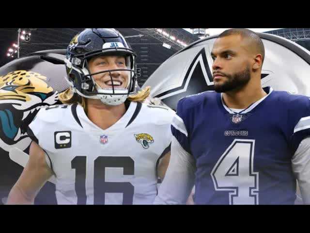 Video thumbnail for law nation sports: cowboys scouting jaguars: quarterback analysis, team strategy & nfl playoffs predictions