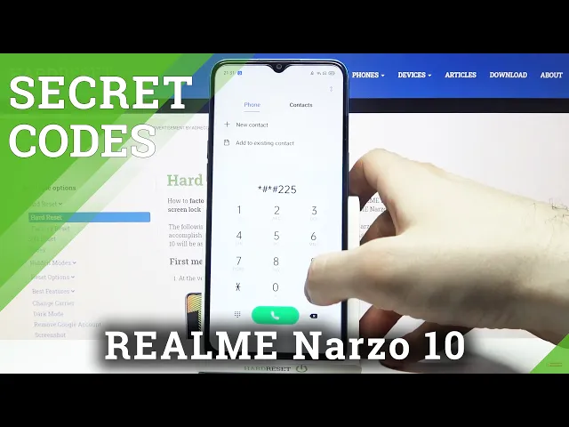 Video thumbnail for REALME Narzo 10 Secret Codes – Useful Utilities