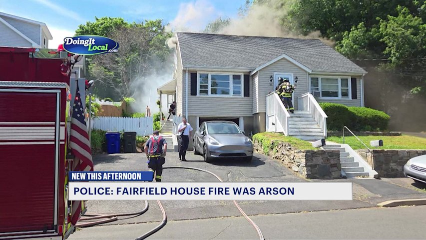 Video thumbnail for Milford homeowner charged with arson