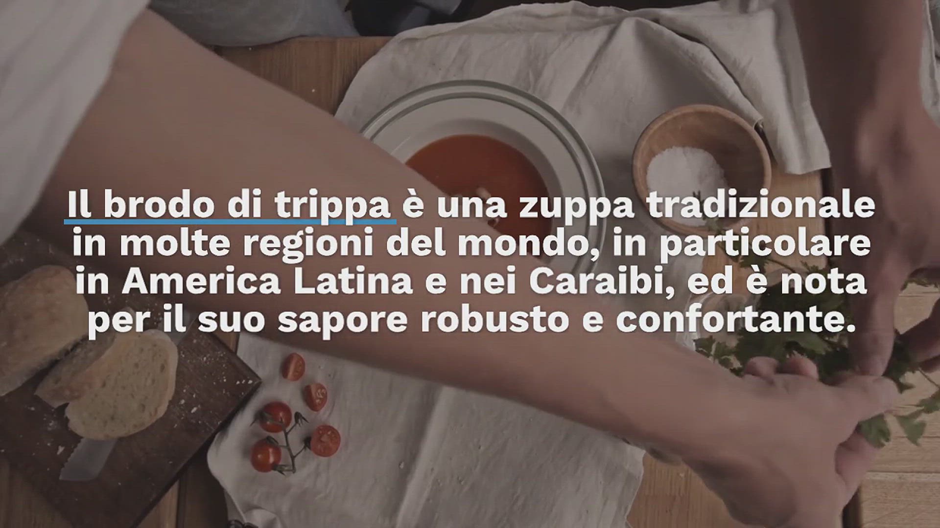 RICETTA BRODO DI TRIPPA | Open Video