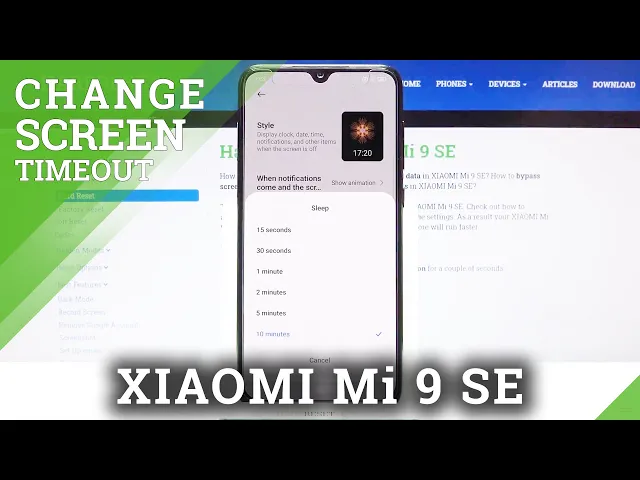 Video thumbnail for How to Change Screen Timeout in XIAOMI Mi 9 SE – Set Screen Timeout