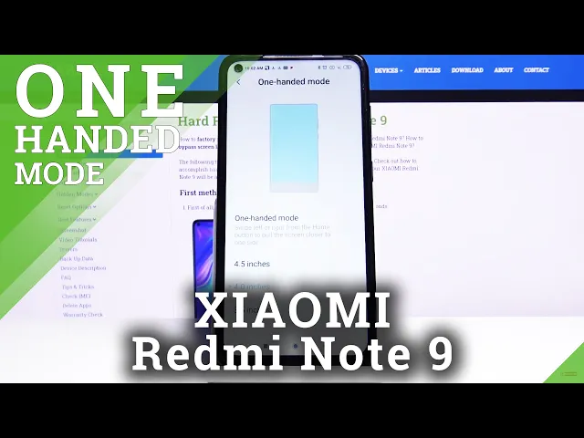 Video thumbnail for How to Activate One Hand Mode in XIAOMI Redmi Note 9 – Find One Handed Mode Option