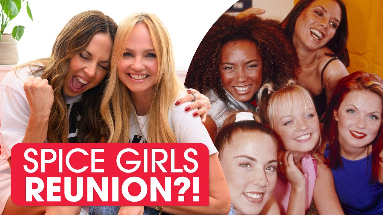Video thumbnail for Emma Bunton and Melanie C talk Spice Girls reunion!