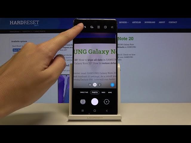 Video thumbnail for Mirror Effect in SAMSUNG Galaxy Note 20 Camera – Turn On / Turn Off Camera Mirror Effect