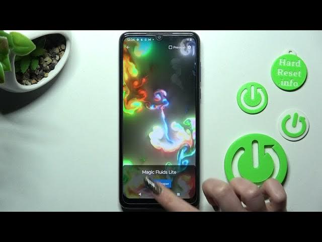 Video thumbnail for How to Use Magic Fluids Wallpaper on MOTOROLA MOTO G PURE – Download and Customize Live Wallpaper