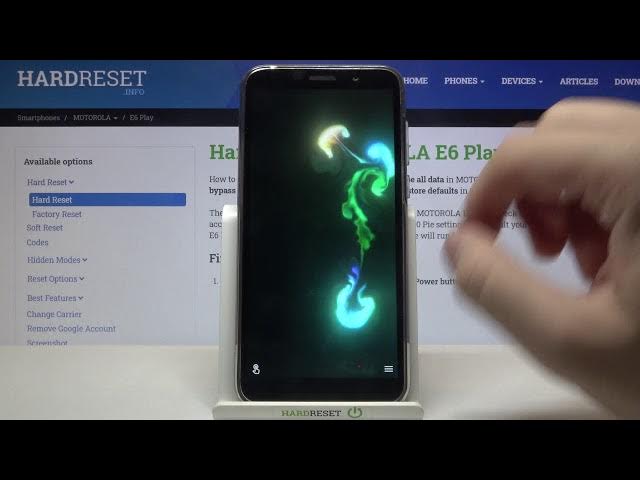 Video thumbnail for How to Set Up Live Wallpaper in Motorola Moto E6 Play? Magic Fluids Free App