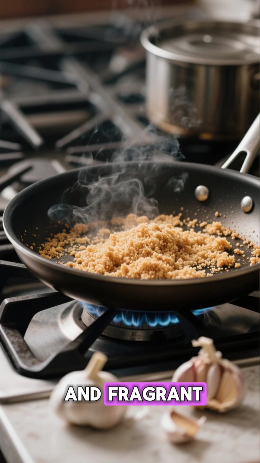 Video thumbnail for Pasta with Fried Capers and Toasted Breadcrumbs