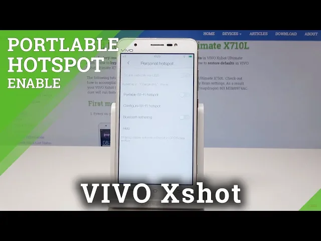 Video thumbnail for How to Create Portable Hotspot in Vivo Xshot - Wi-Fi Sharing