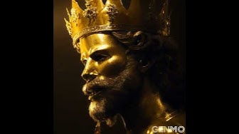 Video thumbnail for The golden king smiles at you