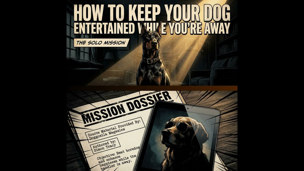 Video thumbnail for How To Keep Your Dog Entertained While You’re Away?