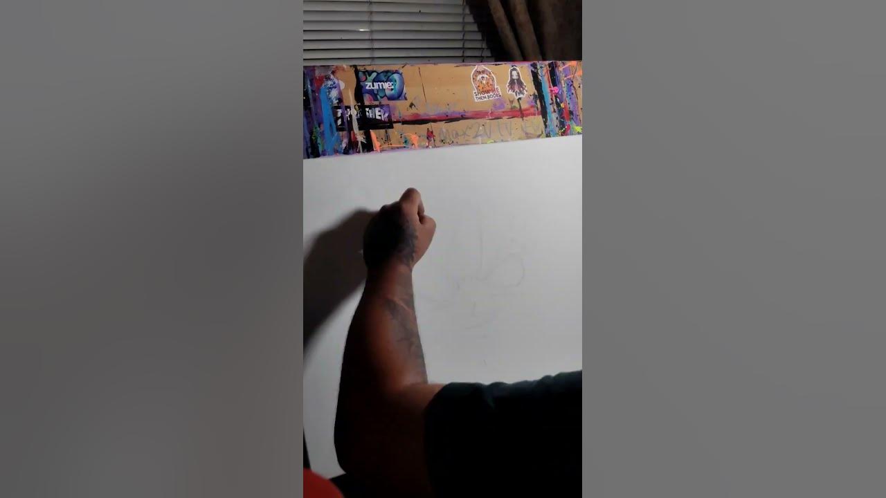 Video thumbnail for Goku painting on canvas follow me subscribe for more content  #goku #dbz #fyp #canvas #artist #fypシ