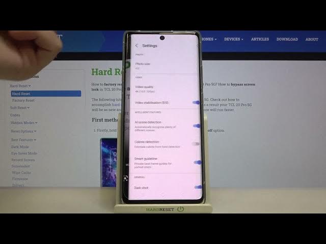 Video thumbnail for How to Manage Camera’s Sounds in TCL 20 Pro 5G – Camera Sounds