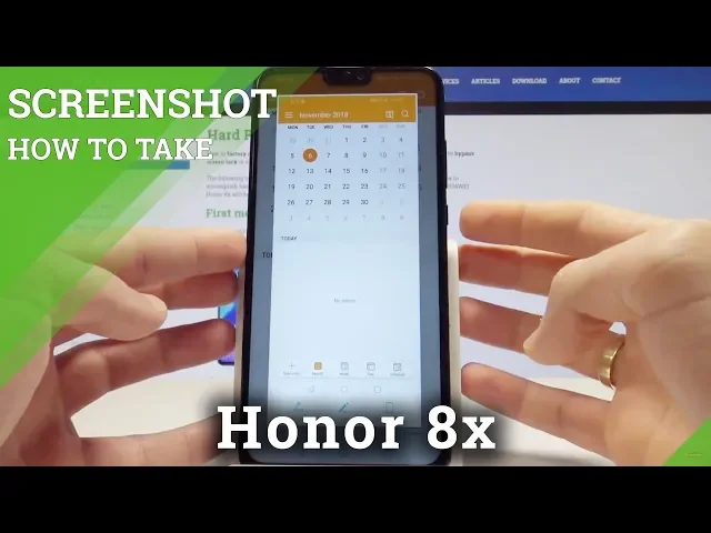 Video thumbnail for How to Take Screenshot on Honor 8x - Capture Screen / Save Screen Methods