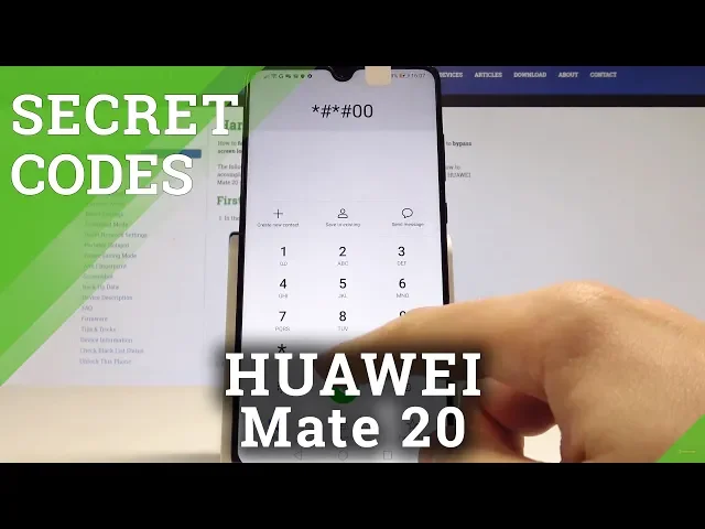Video thumbnail for Secret Codes HUAWEI Mate 20 - Hidden Mode / Advanced Options