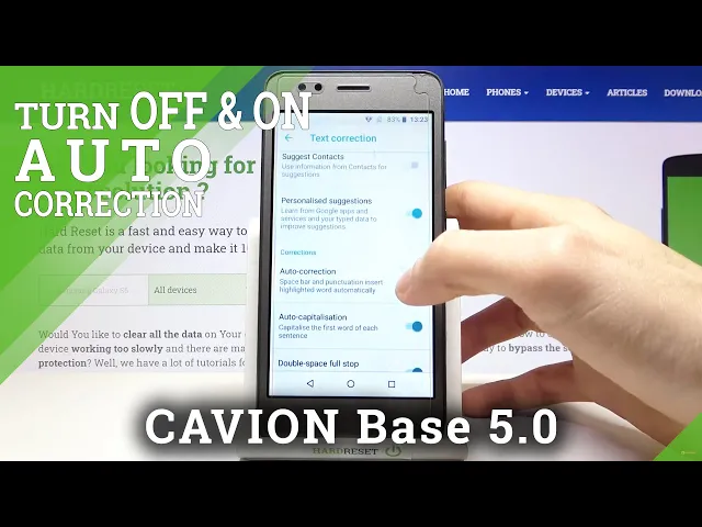 Video thumbnail for How to Turn On Autocorrection in CAVION Base 5.0 – Manage Autocorrection Option