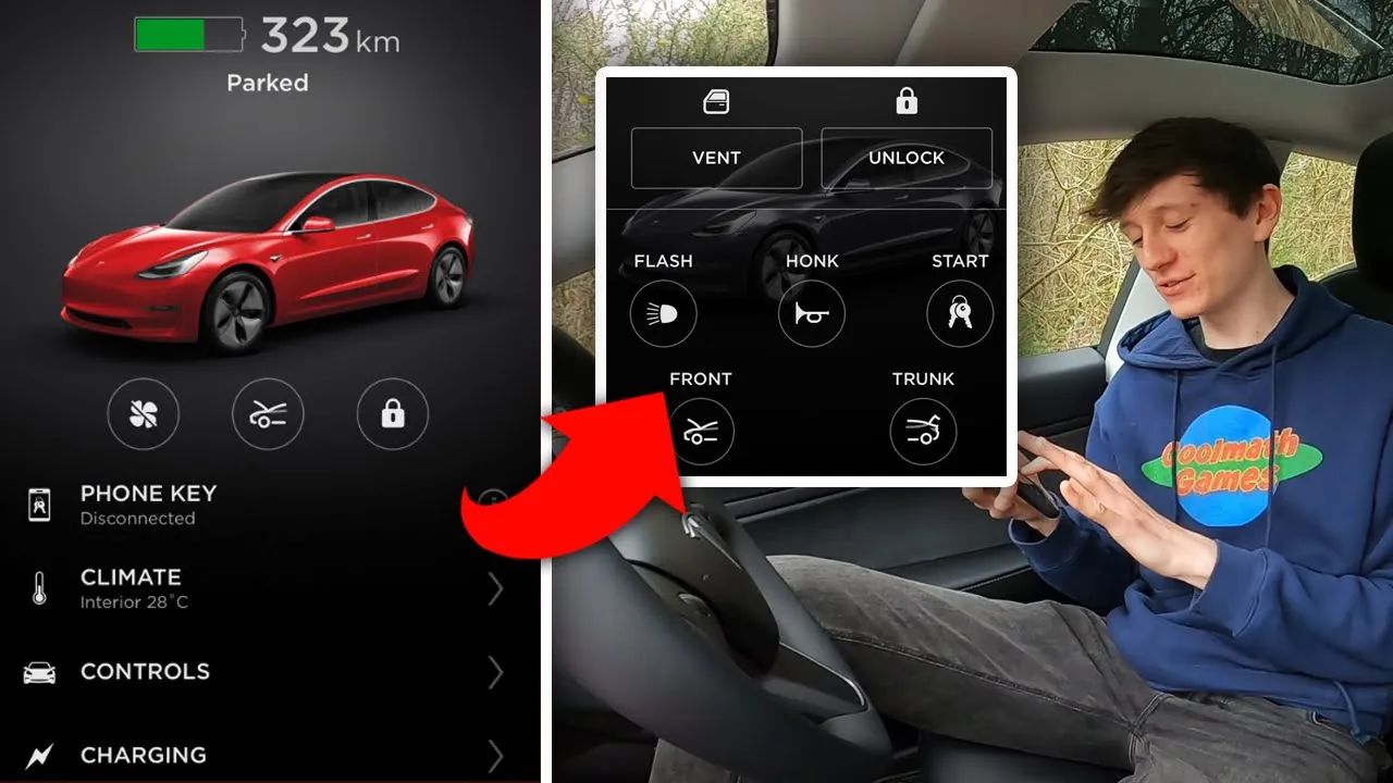 Video thumbnail for Everything your Tesla Model 3 can do with the Tesla App