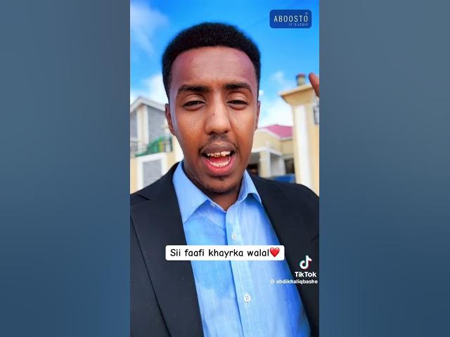 Video thumbnail for shekoyinkii suubanheena muxamed ku so dhawada midka mida scw