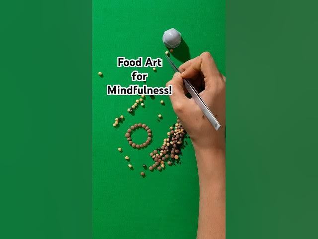 Video thumbnail for Explore lentil art for mindful moments #calming  #artjournal #foodart #mindfulart #intuitiveart