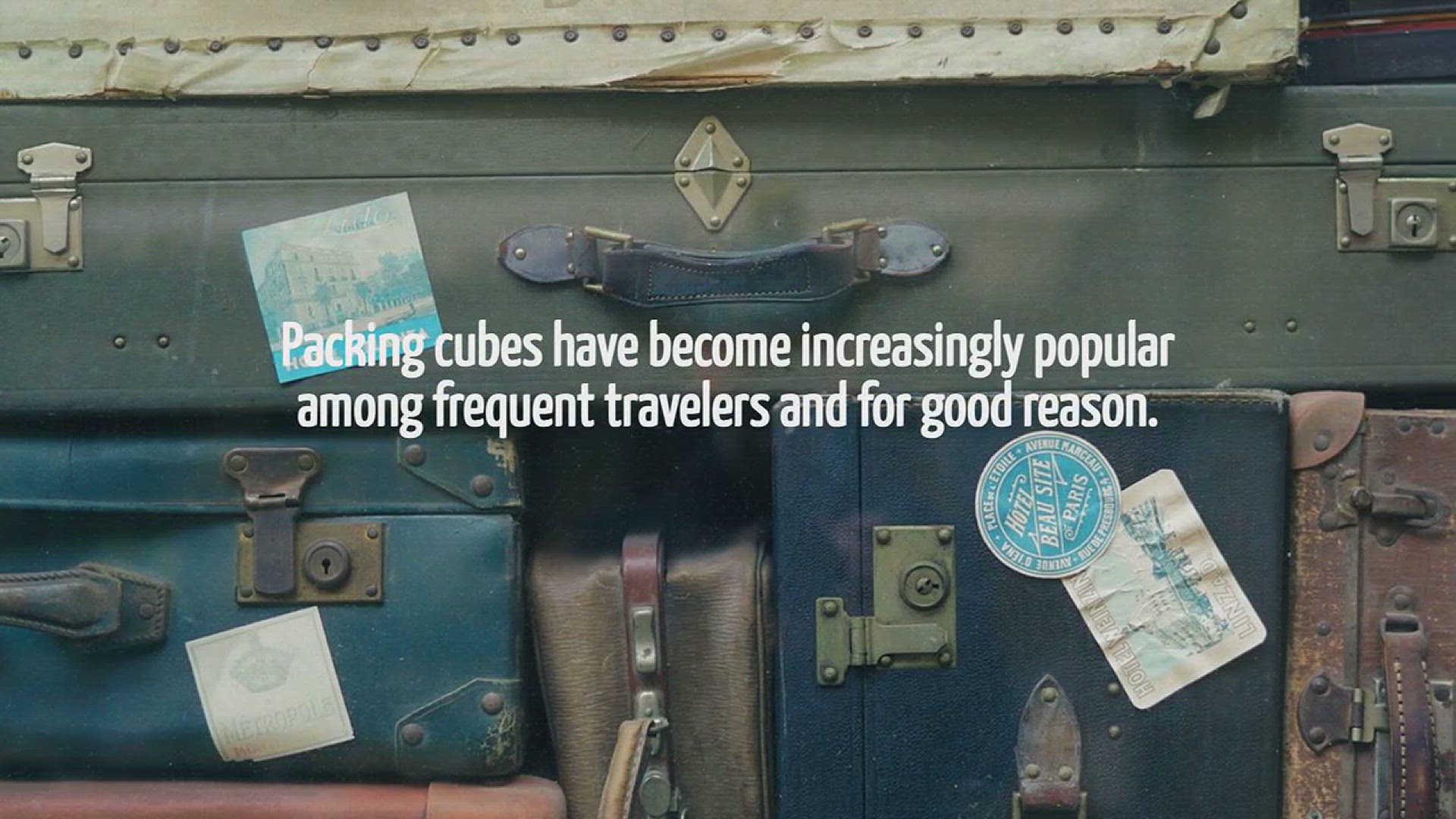 Video thumbnail for Why Use Packing Cubes In Luggage