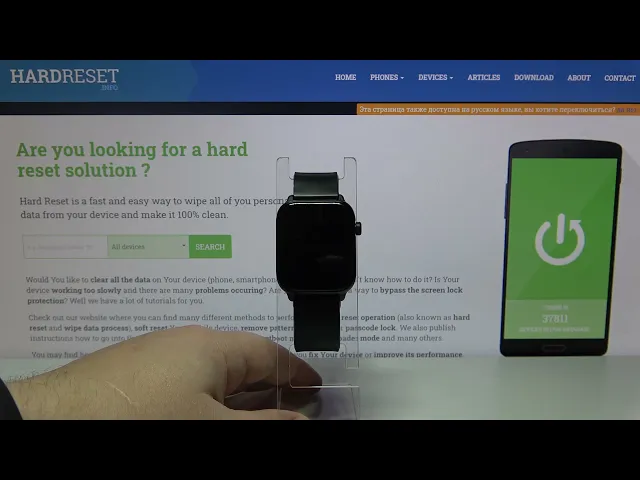 Video thumbnail for How to Soft Reset KINGWEAR KW37 Pro – Fix Not Responding Screen