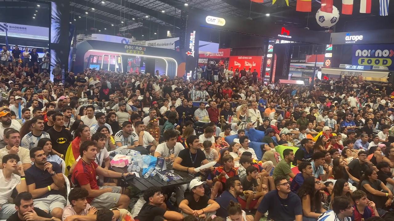 Video thumbnail for Lebanon: Spain's 2026 FIFA World Cup triumph sparks celebrations in Beirut.