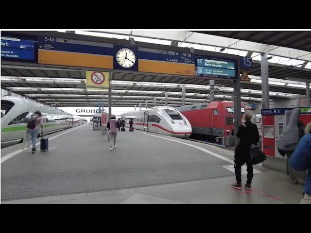 Video thumbnail for Train From Munich Germany to Zurich Switzerland