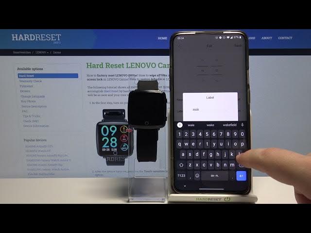 Video thumbnail for How to Set Up Alarm in Lenovo Carme – Add Reminder