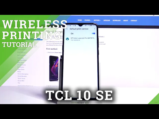 Video thumbnail for How to Connect Printer with TCL 10 SE – Wireless Printing
