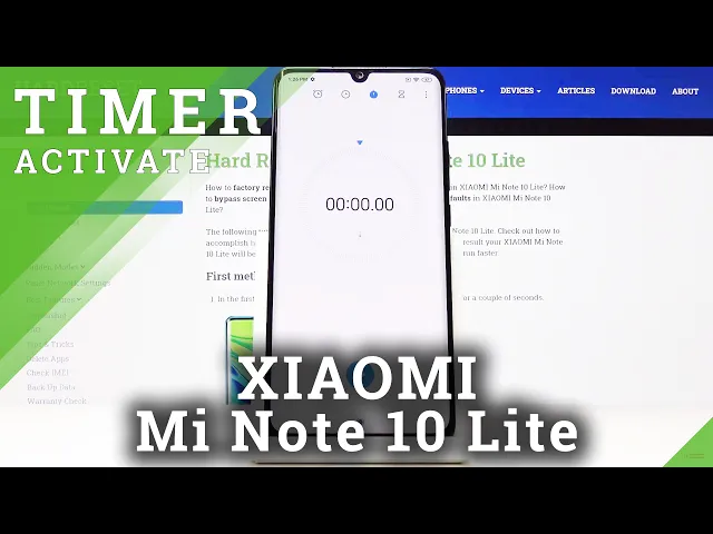 Video thumbnail for How to Use Stopwatch in XIAOMI Mi Note 10 Lite – Stopwatch App