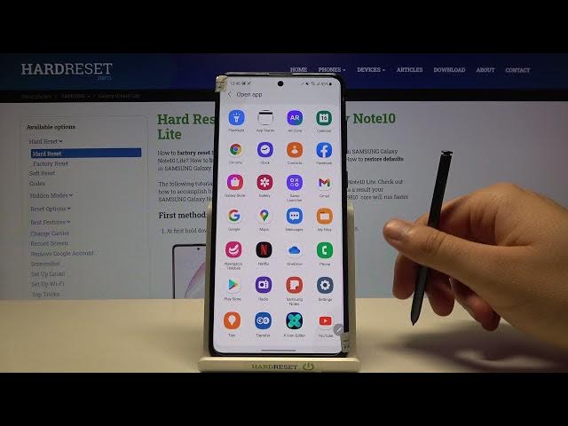 Video thumbnail for How to Customize Quick Launch on SAMSUNG Galaxy Note 10 Lite - Set Up Quick Launch