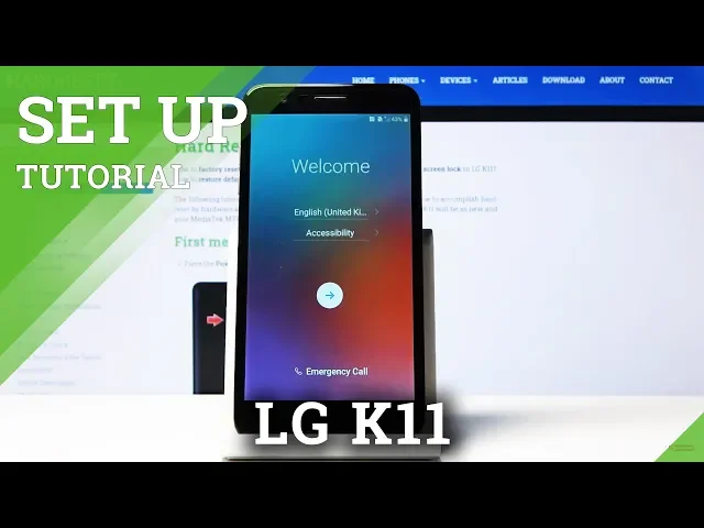 Video thumbnail for How to Set Up LG K11 – Activate & Configure