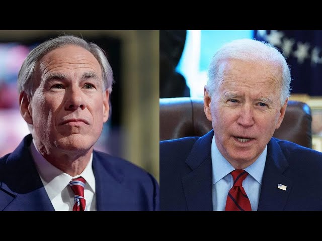 Video thumbnail for Texas Governor Greg Abbott Draws Line In The Sand - Dares Biden To Do It