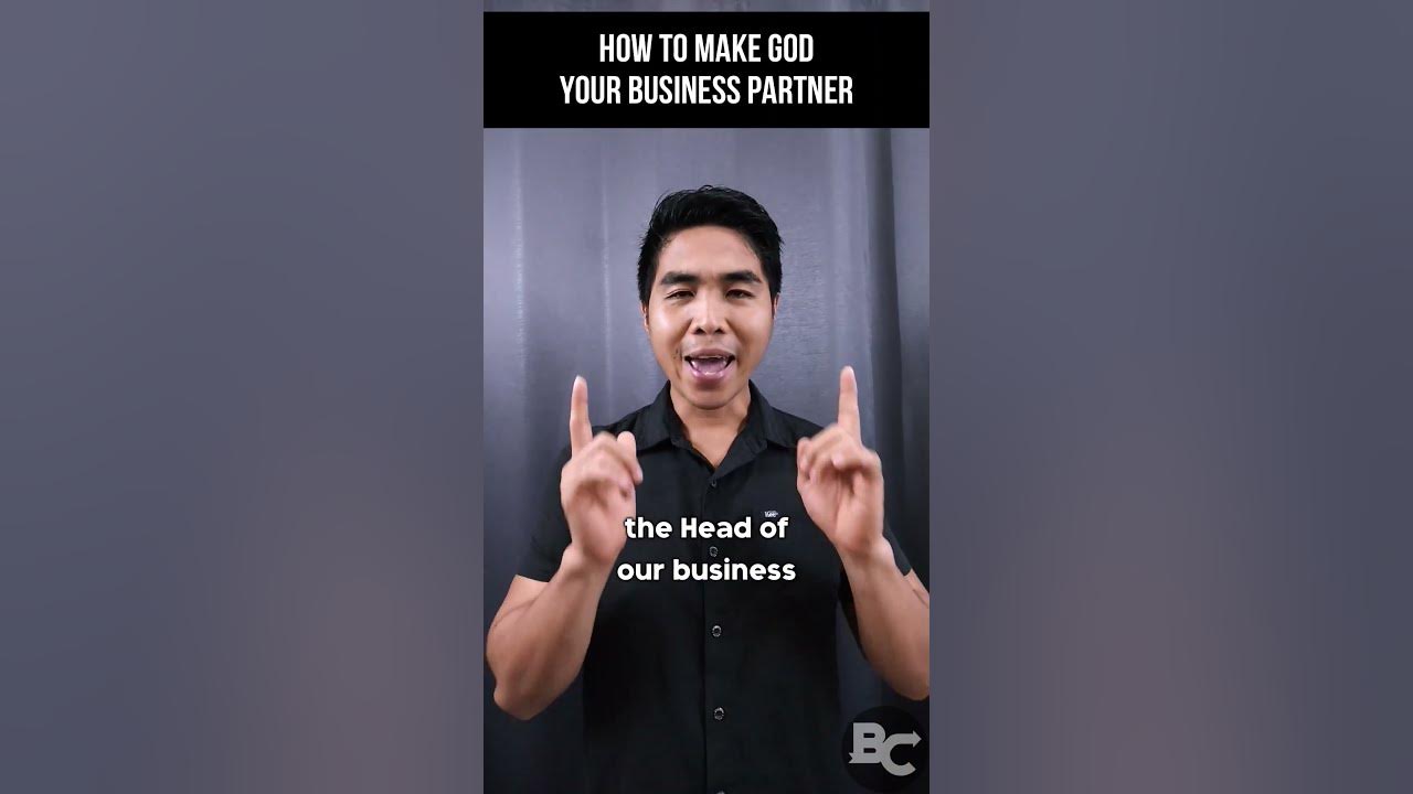 Video thumbnail for How to make God your business partner