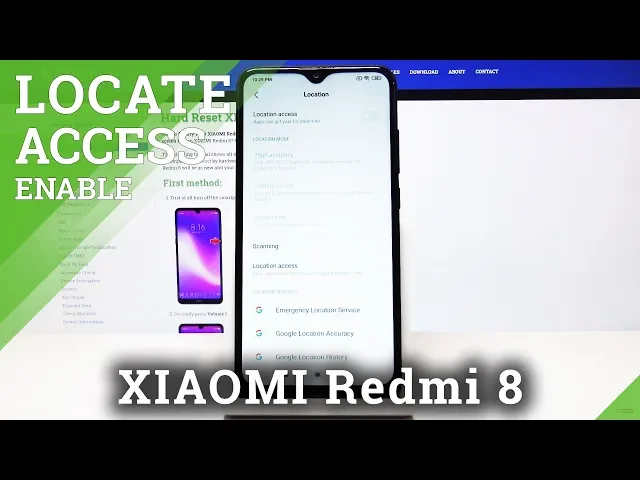 Video thumbnail for How to Turn Off Device Location in XIAOMI Redmi 8 – Disable Location