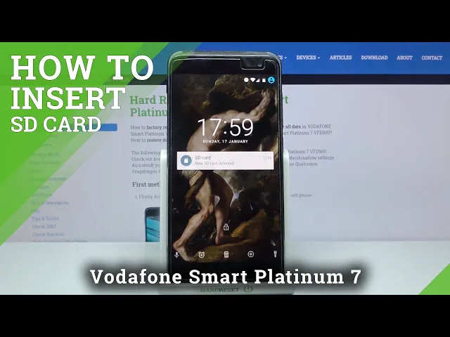 Video thumbnail for How to Insert Nano & Micro SD in VODAFONE Smart Platinum 7 – Fid Cards Slot