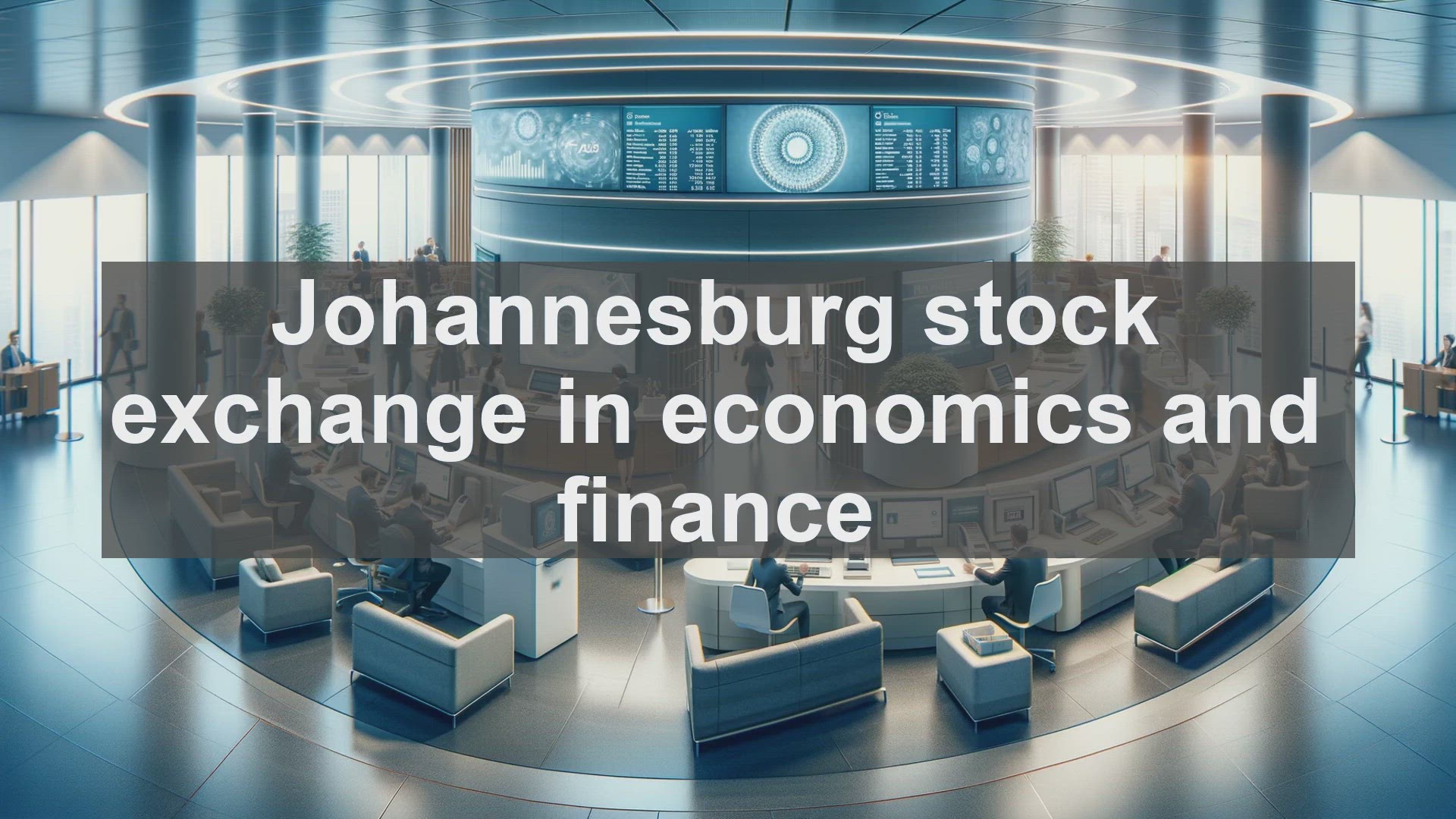 'Video thumbnail for Johannesburg stock exchange in economics and finance'