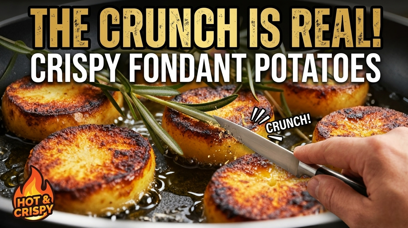 Video thumbnail for Crispy Fondant Potatoes That Melt In Your Mouth