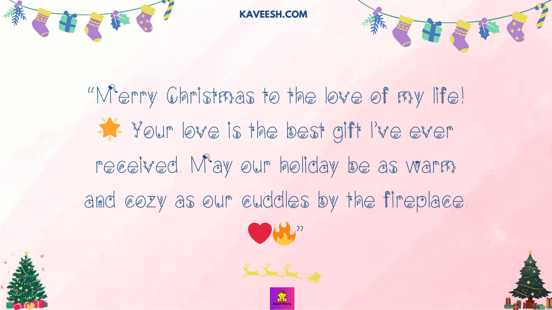 'Video thumbnail for Christmas Wishes for spouse'