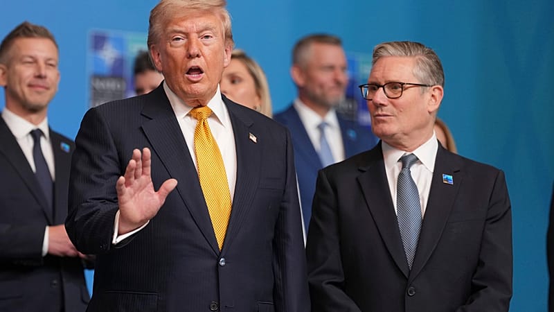 Video thumbnail for Trump lashes out at NATO allies for not supporting the US war in Iran