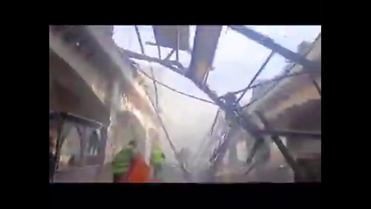 Video thumbnail for Lebanon: Israeli Strike Causes Heavy Damage In Lebanon City.
