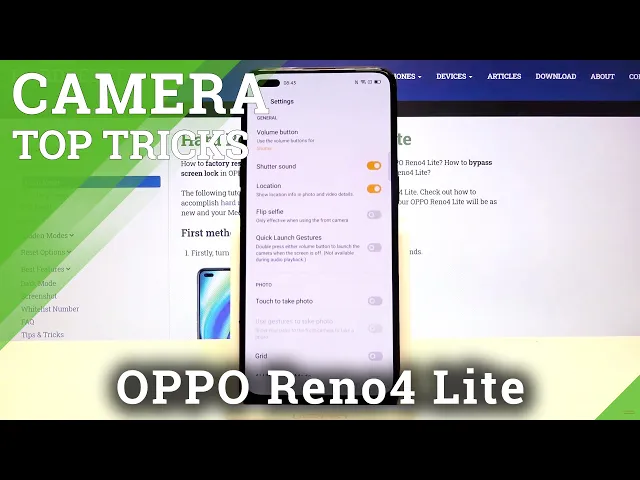 Video thumbnail for Camera Top Tricks on OPPO Reno4 Lite – Useful Camera Features