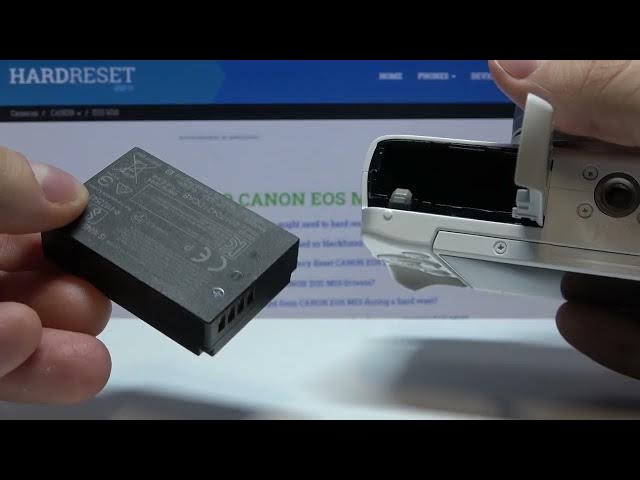 Video thumbnail for How to Pull Out Battery on Canon EOS M Series Mirrorless Camera - How to Recharge Canon Battery