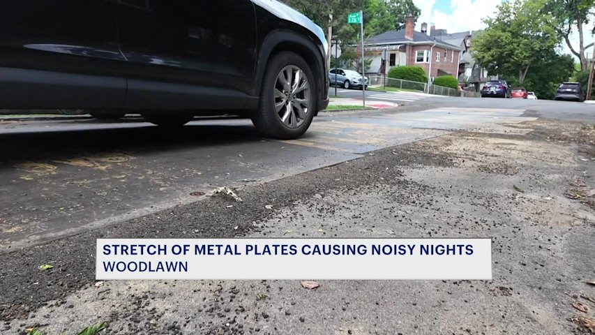 Video thumbnail for Metal road plates in Woodlawn causing noise, safety concerns