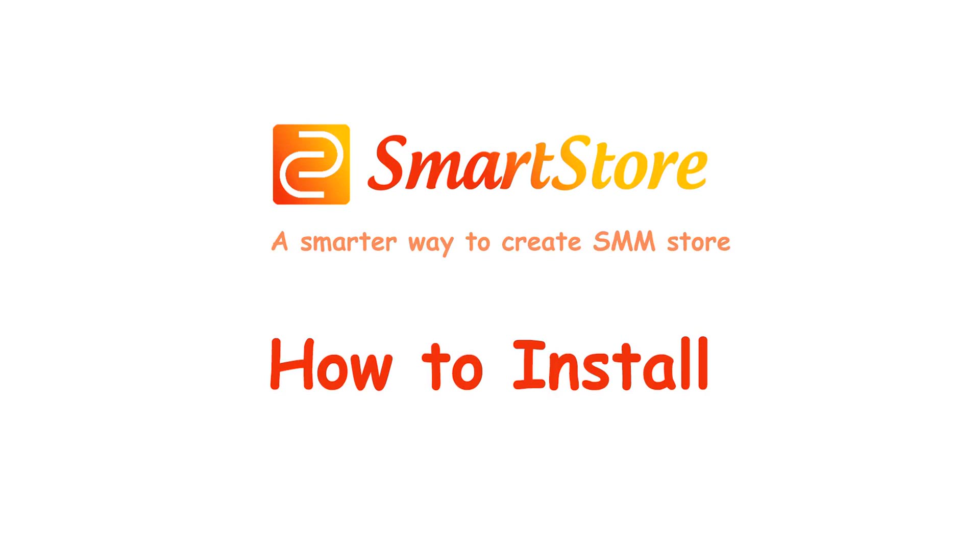 Video thumbnail for SmartStore - SMM Store Script