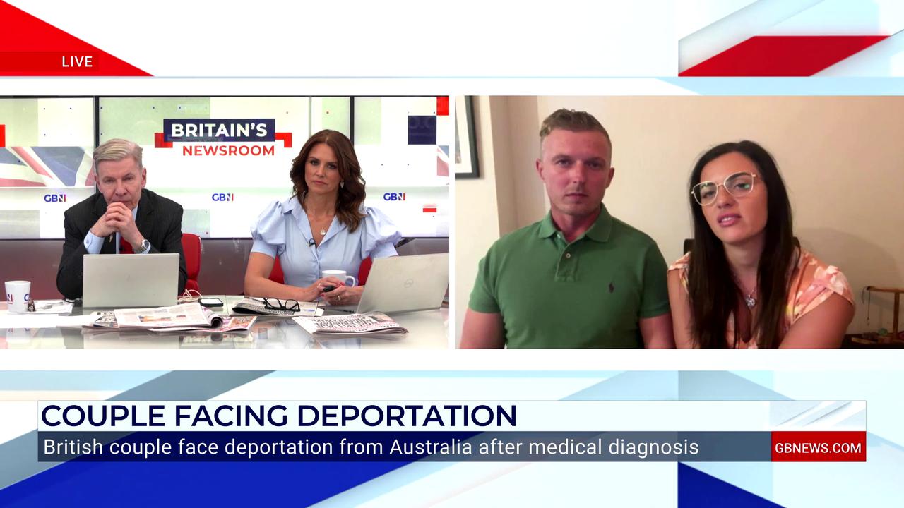 Video thumbnail for British couple claims their 'future is uncertain' after being threatened with deportation by Australian government