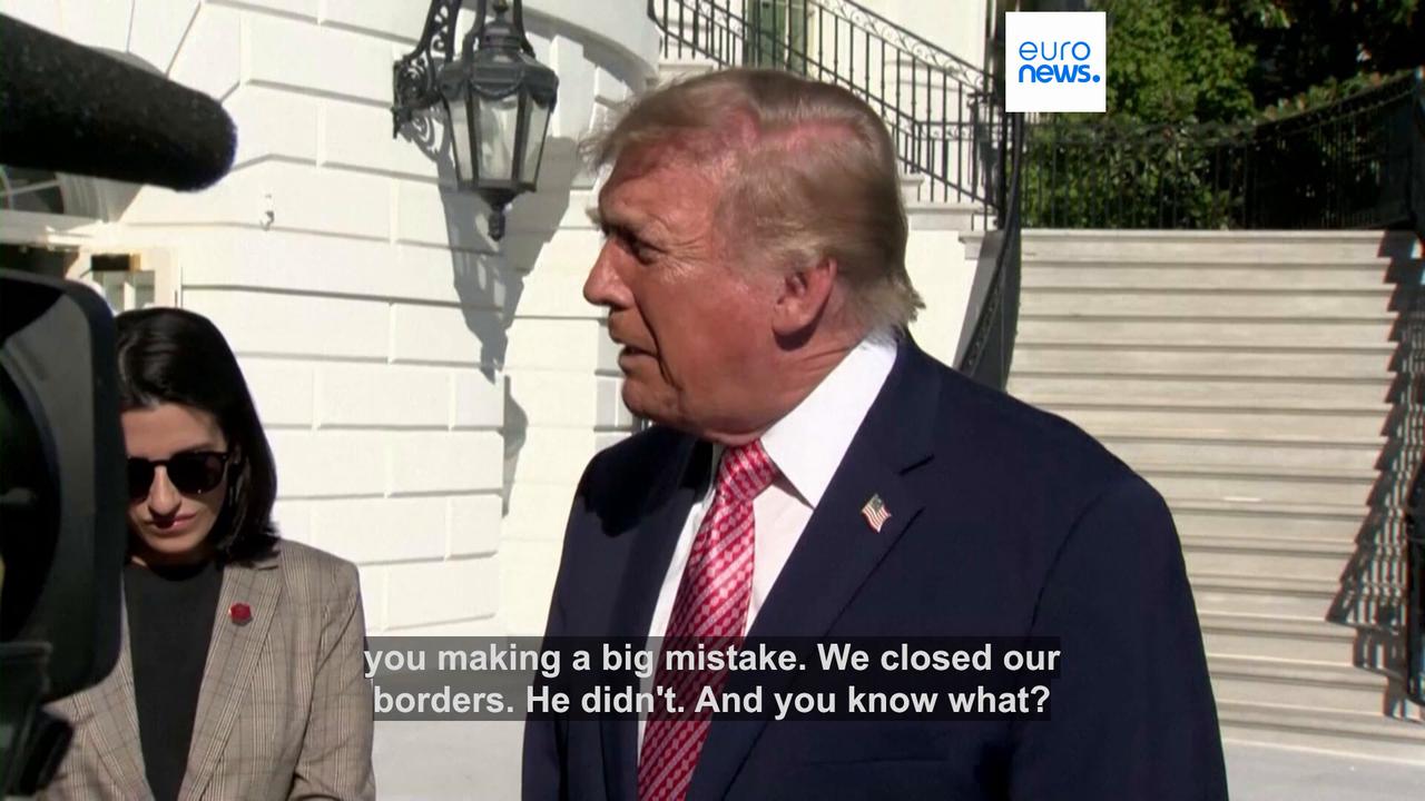 Video thumbnail for Trump says Paris will soon be 'a Muslim city' under Macron's immigration policies