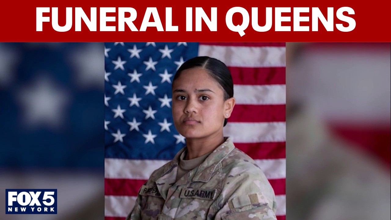 Video thumbnail for Funeral for U.S. Army Staff Sgt. Angel Rampersad to be held in Queens