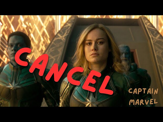 Video thumbnail for 🚨 Captain Marvel Cancelled! 🚨