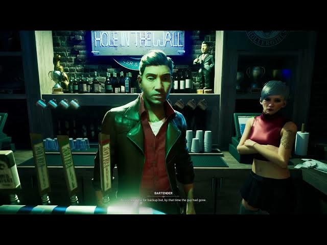 Video thumbnail for Vampire: The Masquerade - Bloodlines 2 - Blood Sisters - Night Out: Search For Leads at Hole In Wall