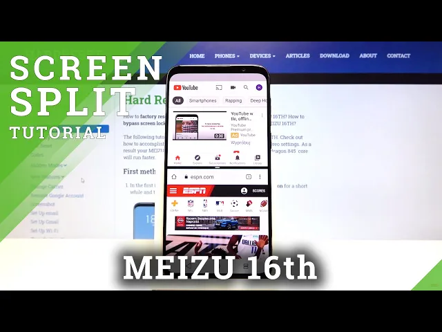 Video thumbnail for How to Enter Split Screen in Meizu 16th – Create Dual Screen